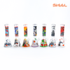 SirEEL - 10" Halloween Beaker Bong with Assorted Tube Designs and Flower Bowl, Assorted Colors May Vary