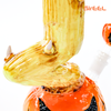 SirEEL - 9" Bong-O-Lantern with Flower Bowl, Gourdgeous Ember Color
