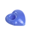 SirEEL - 3" Heart Pebble Hand Pipe, Blue