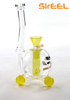 SirEEL - 7.5" Oracle Orb Mini Rig with Flower Bowl, Assorted Colors