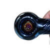 SirEEL - 4.5" Iridized Honeycomb Screen Spoon Pipe, BLUE