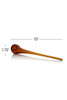 GRAV - 10" Gandalf Wizard Pipe, Amber