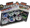 Glass Ash Tray 6 count Display