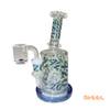 SirEEL - 6.5" 420 Graffiti Hanger Bong with Bowl, Assorted Colors May Vary
