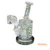 SirEEL - 6.5" 420 Graffiti Hanger Bong with Bowl, Assorted Colors May Vary