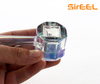SirEEL - 4.5” Shapes Test Series Iridized Hand Pipe, Octagon “The Spark”