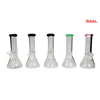 SirEEL - 8" Color Lip Beaker Bong and Flower Bowl, Assorted Colors May Vary