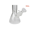 SirEEL - 8" Color Lip Beaker Bong and Flower Bowl, Assorted Colors May Vary