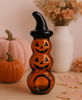 SirEEL - 4.5" Stack O'Lantern Pipe, Pumpkin Color (AI Generated)