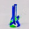 SirEEL - 5" Silicone Beaker Bong w/ GOG Bowl, Assorted Colors May Vary