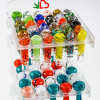 LuvBuds - POS Pipe Display, 100 Pipes and 100 Chillums Included, Retail Display