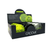 GROOVE - 12pk Acrylic 55mm 3-Piece Grinder, Assorted Colors May Vary, Retail Display