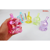 SirEEL - 4" OctoBuddy Dab Rig with Banger, Assorted Colors May Vary