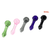 SirEEL - 12pk 4.5" Ring Neck Spoon Pipe, Assorted Colors May Vary, Retail Display