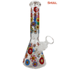 SirEEL - 8" PetalPop Beaker Bong with Bowl, Assorted Colors May Vary