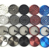 LuvBuds - 50mm Zinc 4 pc. Grinder, Assorted Colors May Vary