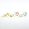 LuvBuds - 4" 40 Gram Glass Hand Pipe, Assorted Colors May Vary