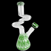 LuvBuds - 10" Curved Zong Style Bong, Assorted Colors May Vary (Generated with AI which can make mistakes)