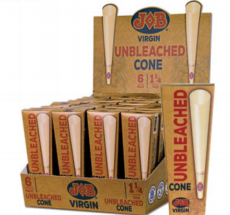 Job Virgin PreRolled Cones 1 1/4 (84mm)