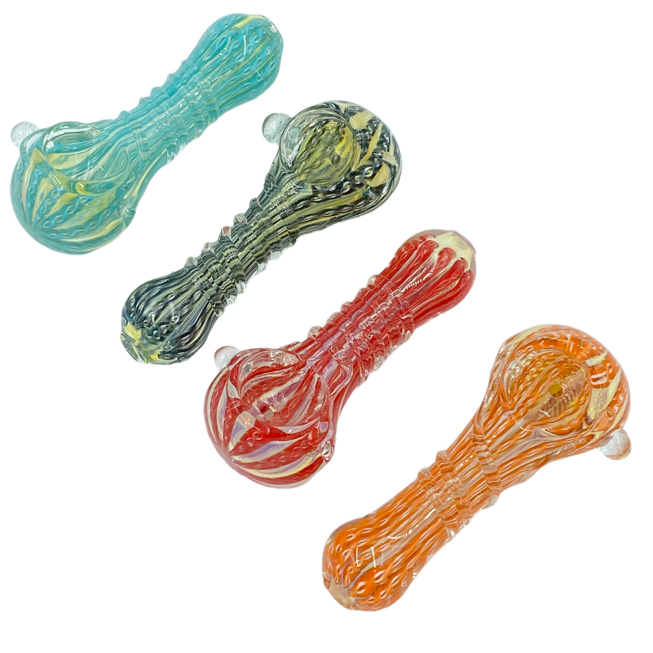 LuvBuds - 3.5" Stringer Hand Pipes, Assorted Colors May Vary