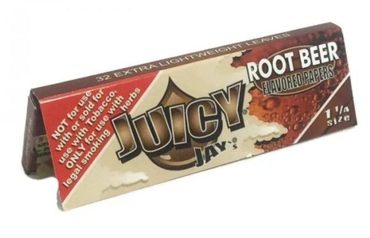 Juicy Jays 1 1/4 | Root Beer | 24 Booklets