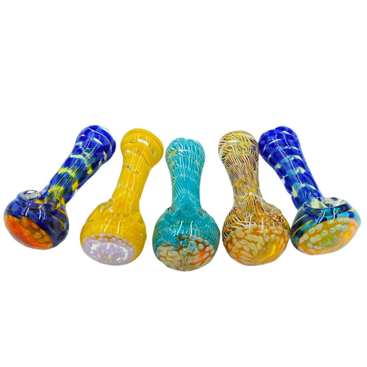 LuvBuds - 3.5" Flower Head Pipe, Assorted Colors May Vary