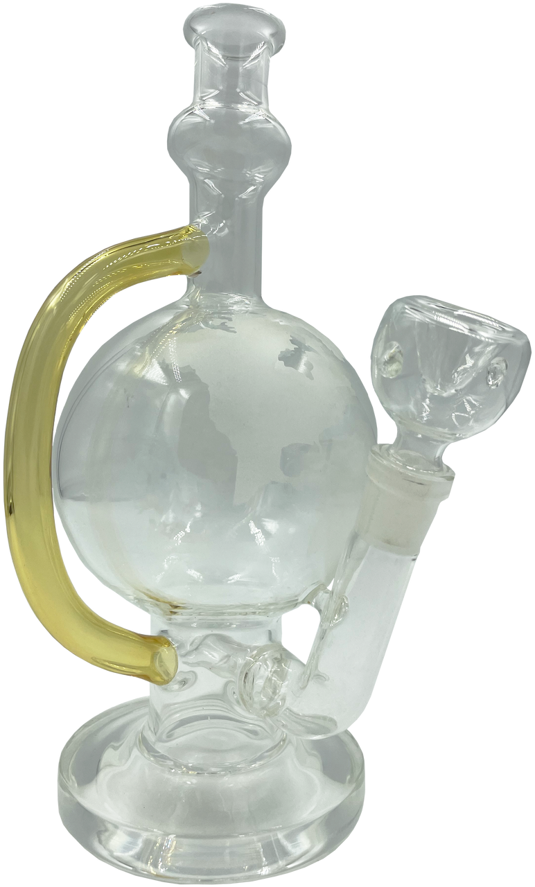 9.5" Globe Bong/Rig | Assorted Colors