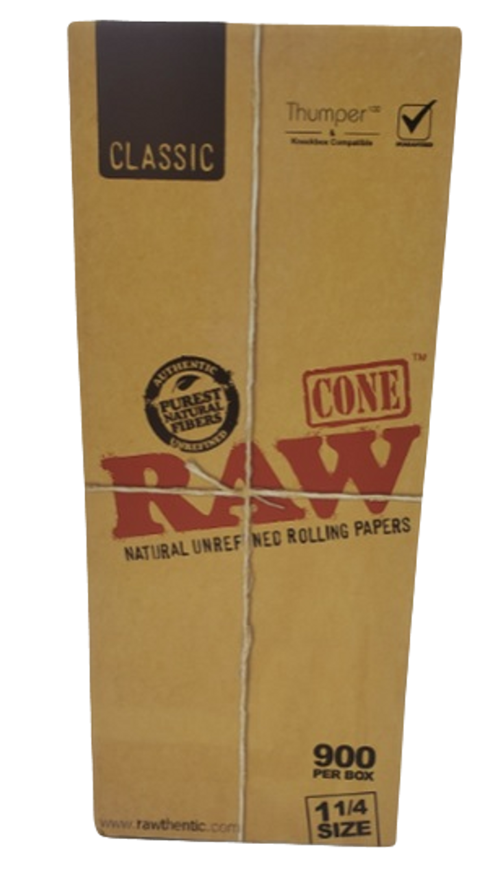 RAW - Classic Cones, 1 1/4, 900ct, Internal Use RAW - Classic Cones, 1 1/4, 900ct, Internal Use