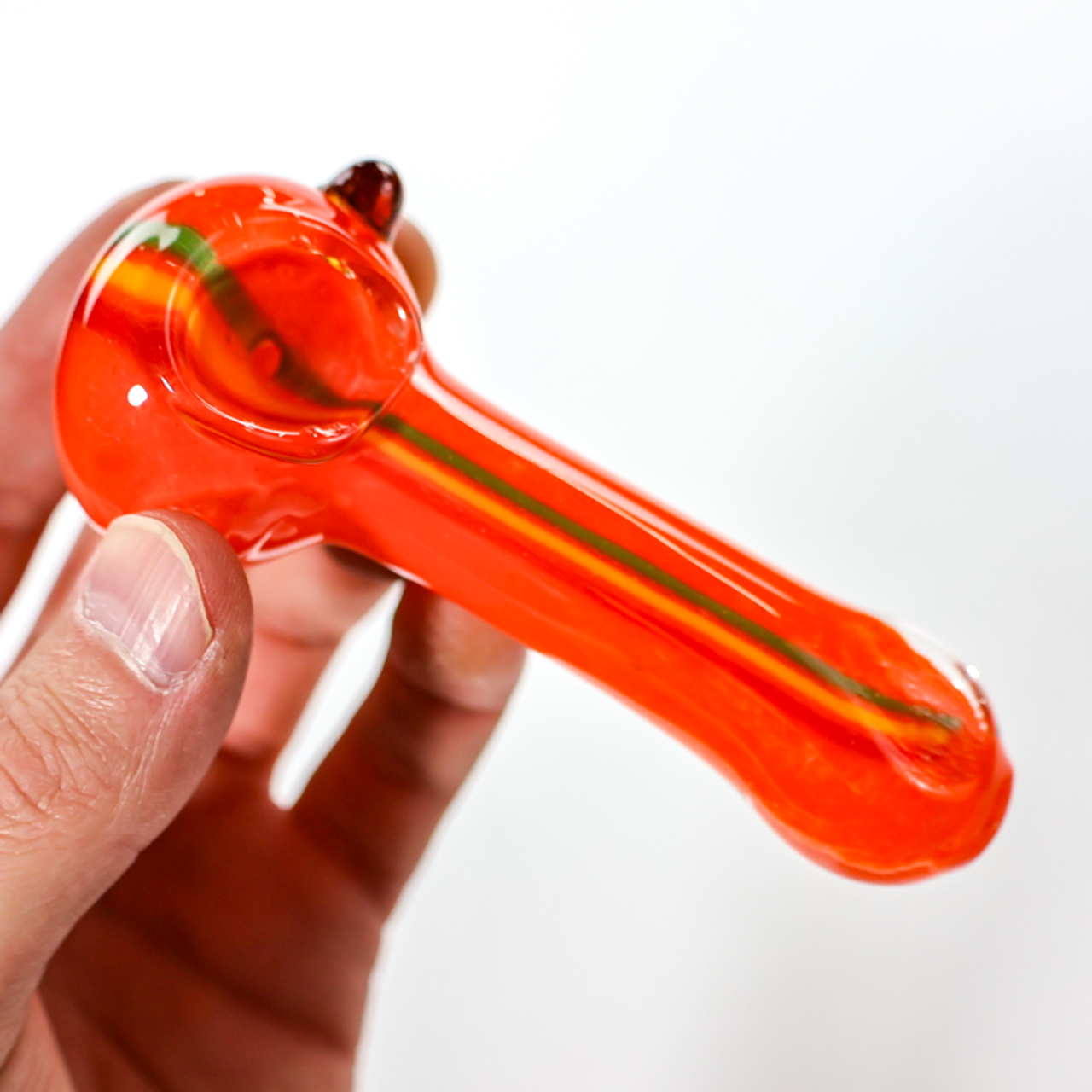 LuvBuds - 4" Rasta Stripe Pipes, Assorted Colors May Vary