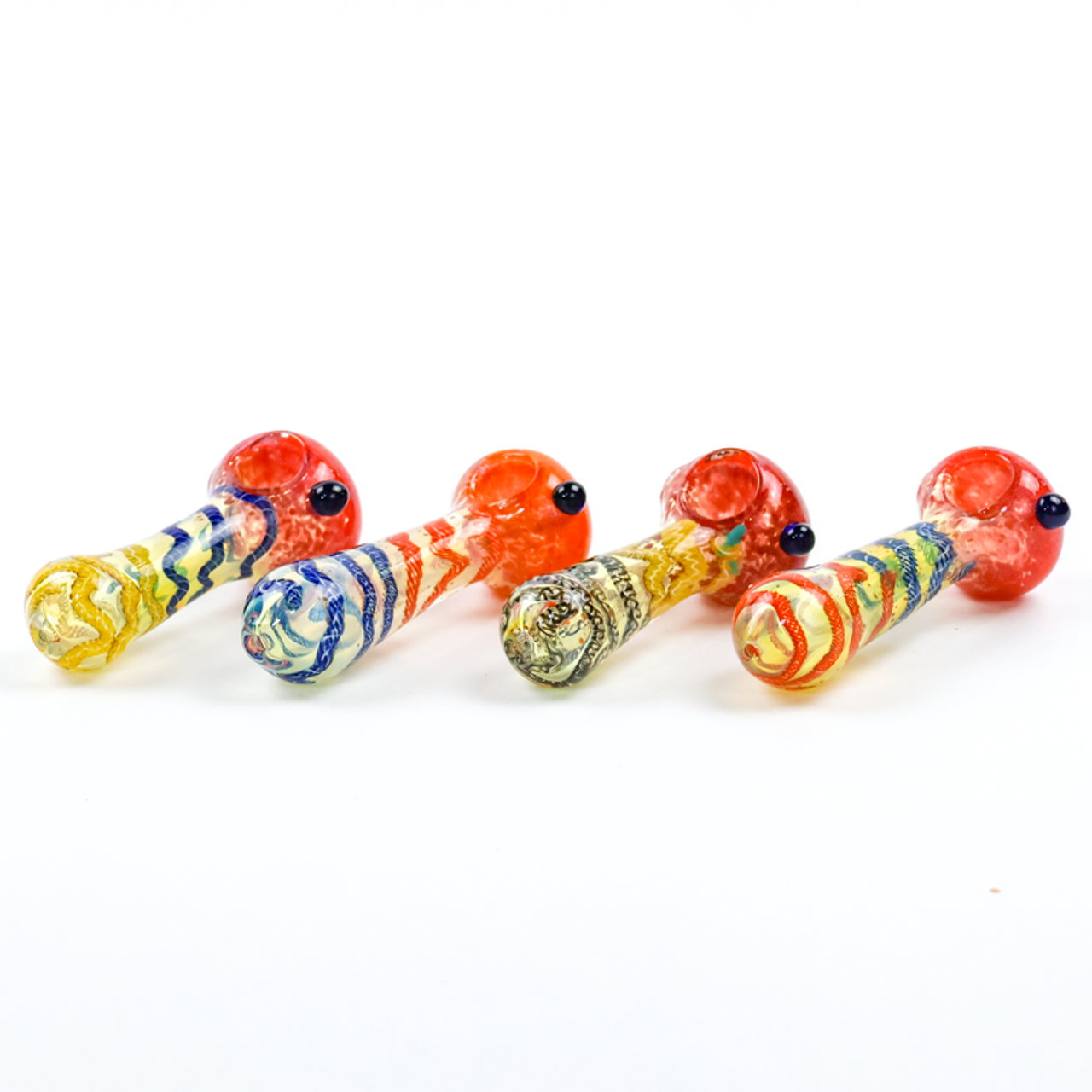 LuvBuds - 4.5" Squiggly Solid Color Pastel Bowl, Assorted Colors May Vary