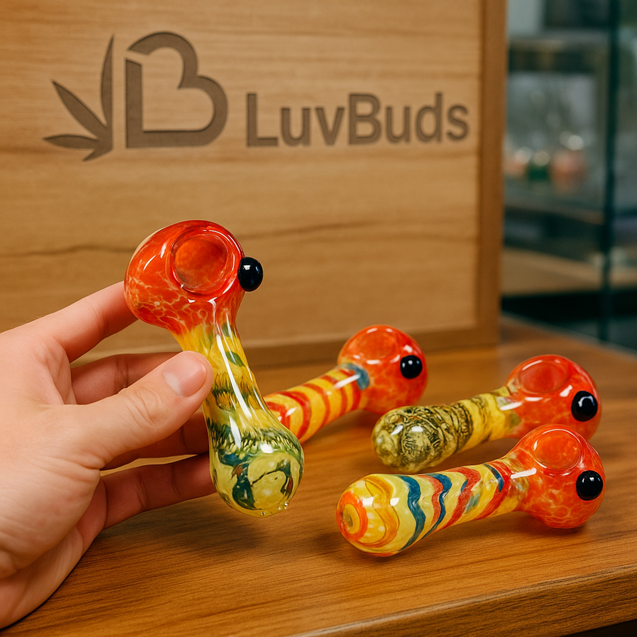 LuvBuds - 4.5" Squiggly Solid Color Pastel Bowl, Assorted Colors May Vary (Generated with AI which can make mistakes)