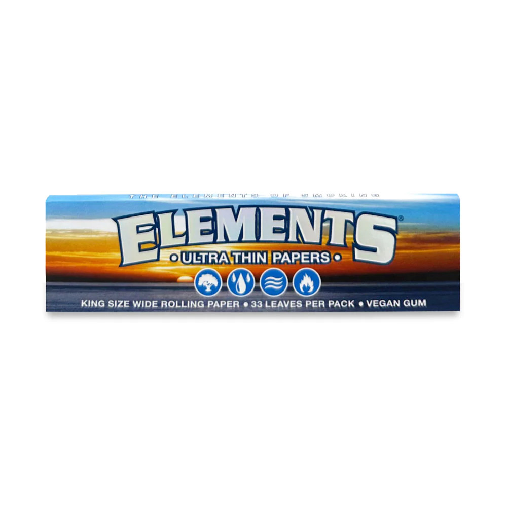 Elements - 50pk King Size Rice Papers, Retail Display
