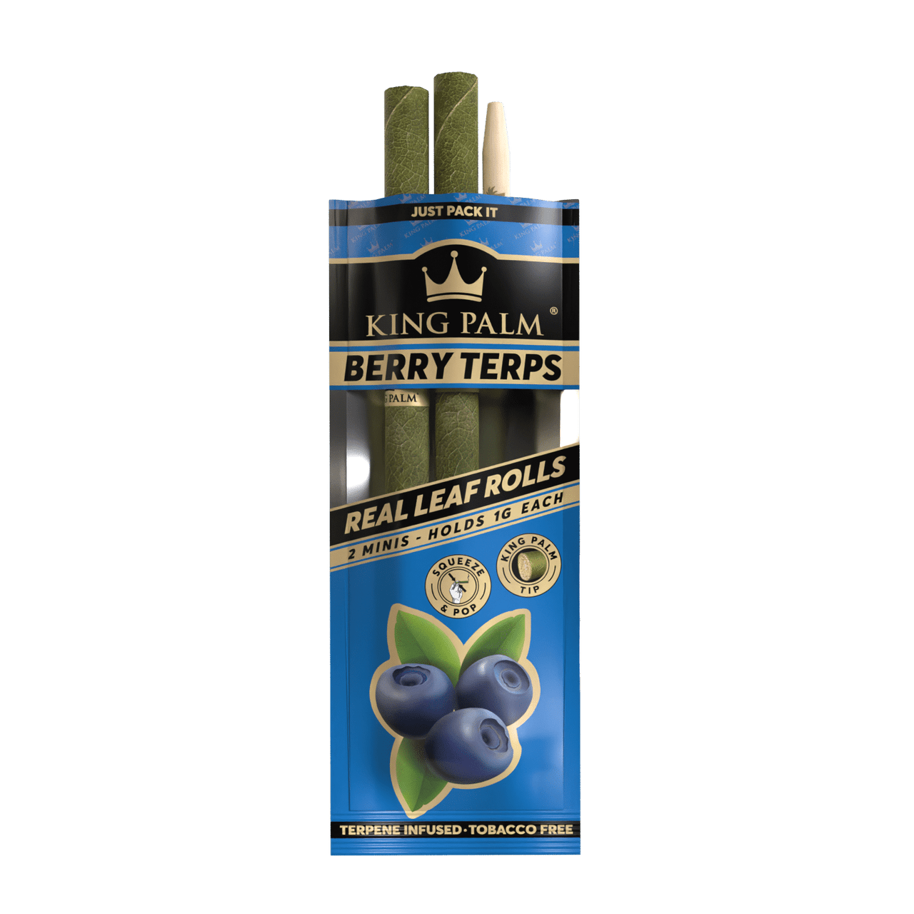 King Palm -  MINI, Berry Terps, 20ct, 2pk