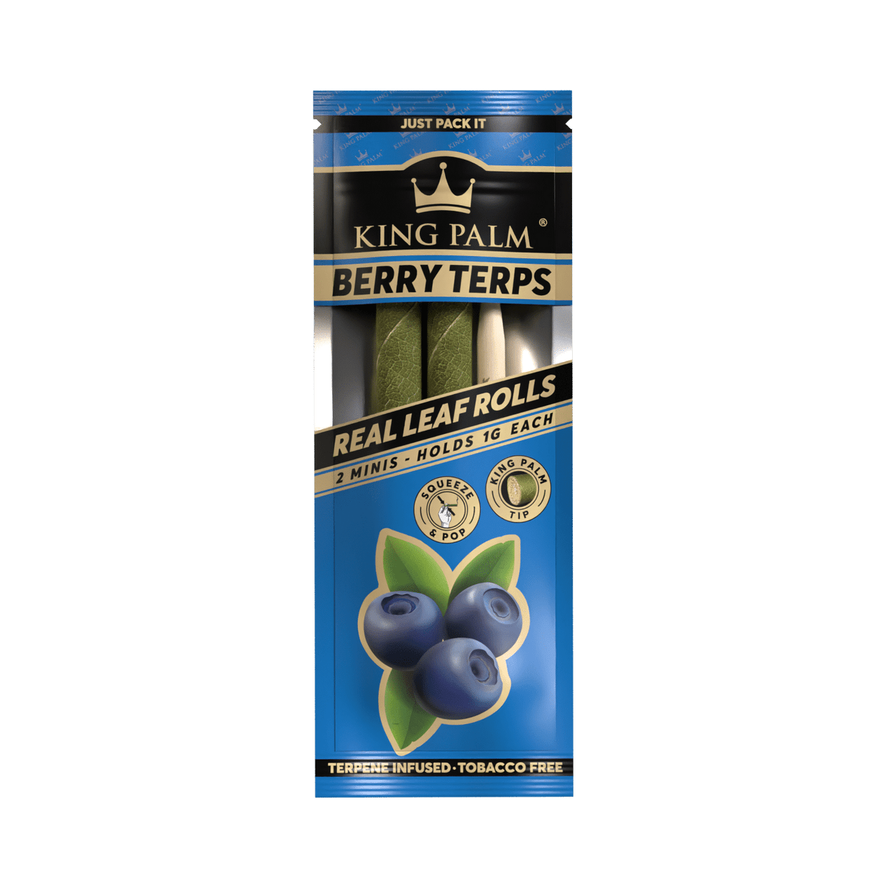 King Palm -  MINI, Berry Terps, 20ct, 2pk