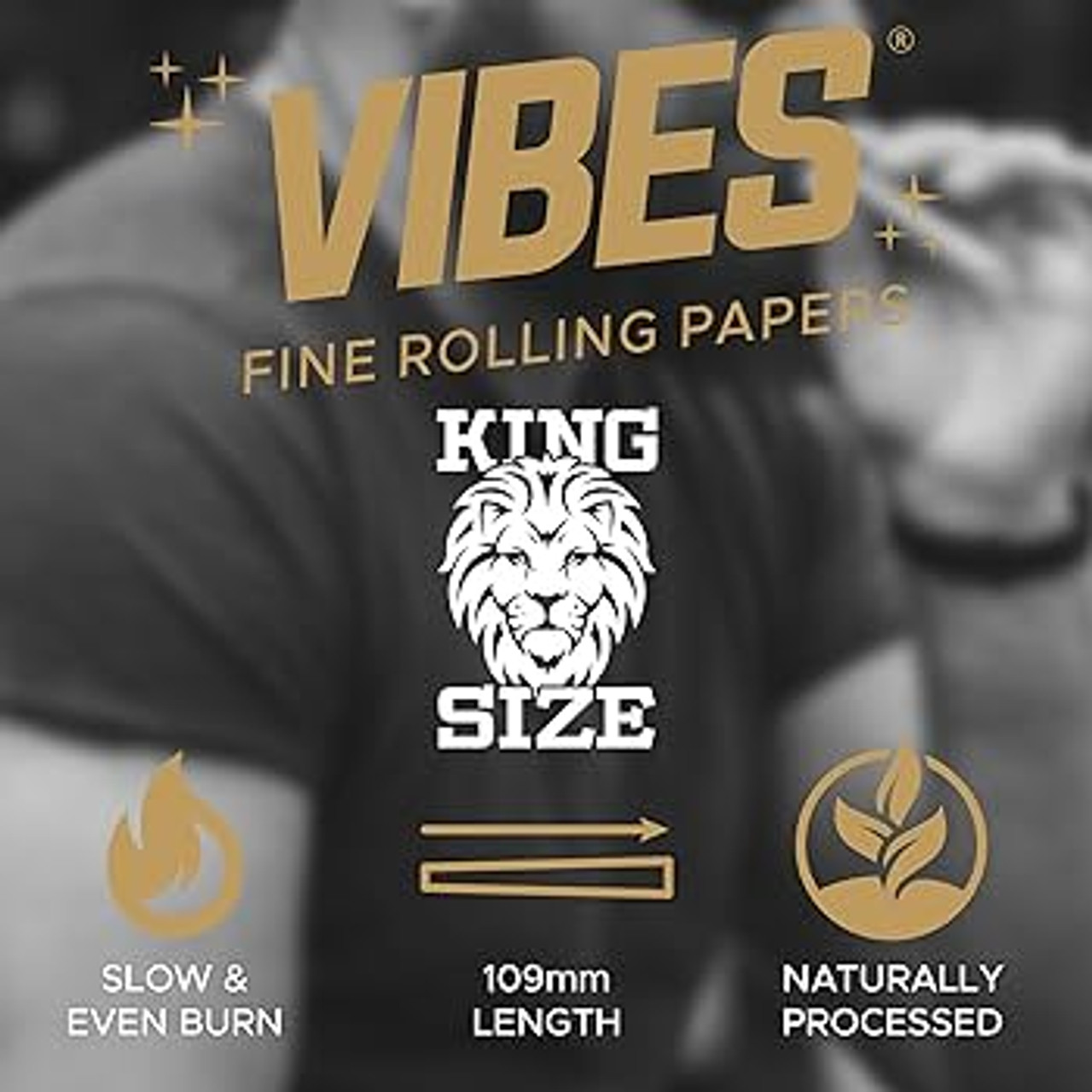 Vibes - Cones - Coffin - King Size - Organic Hemp (Green) - 30 Boxes Per Display 3 Cones Per Box