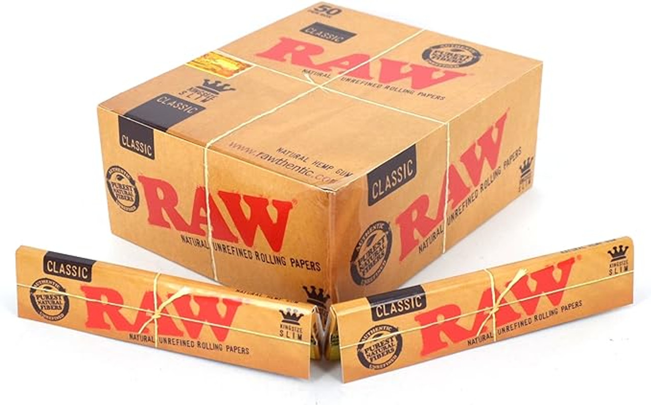 RAW - Classic Papers | King Size Slim | 50ct