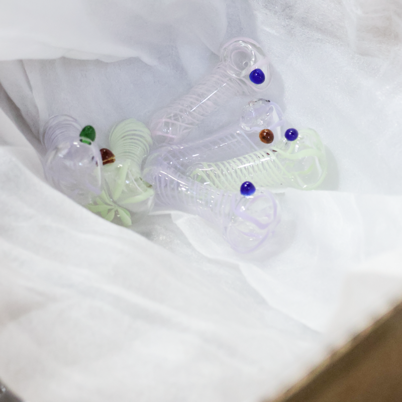 LuvBuds - 3" Assorted Slime Pipes, Assorted Colors May Vary