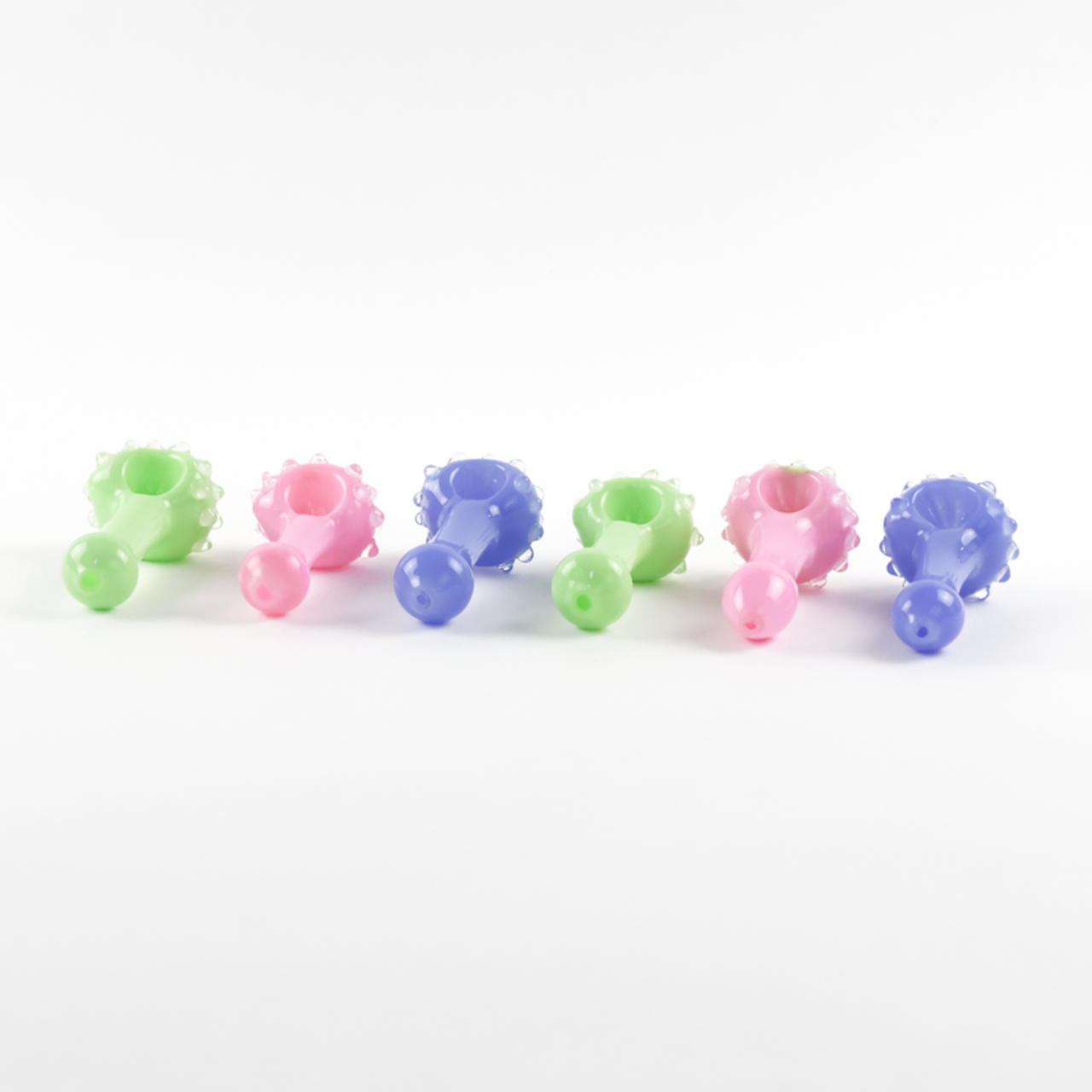 3" Slime Pipe with Bubbles all over the Bowl | Assorted Colors