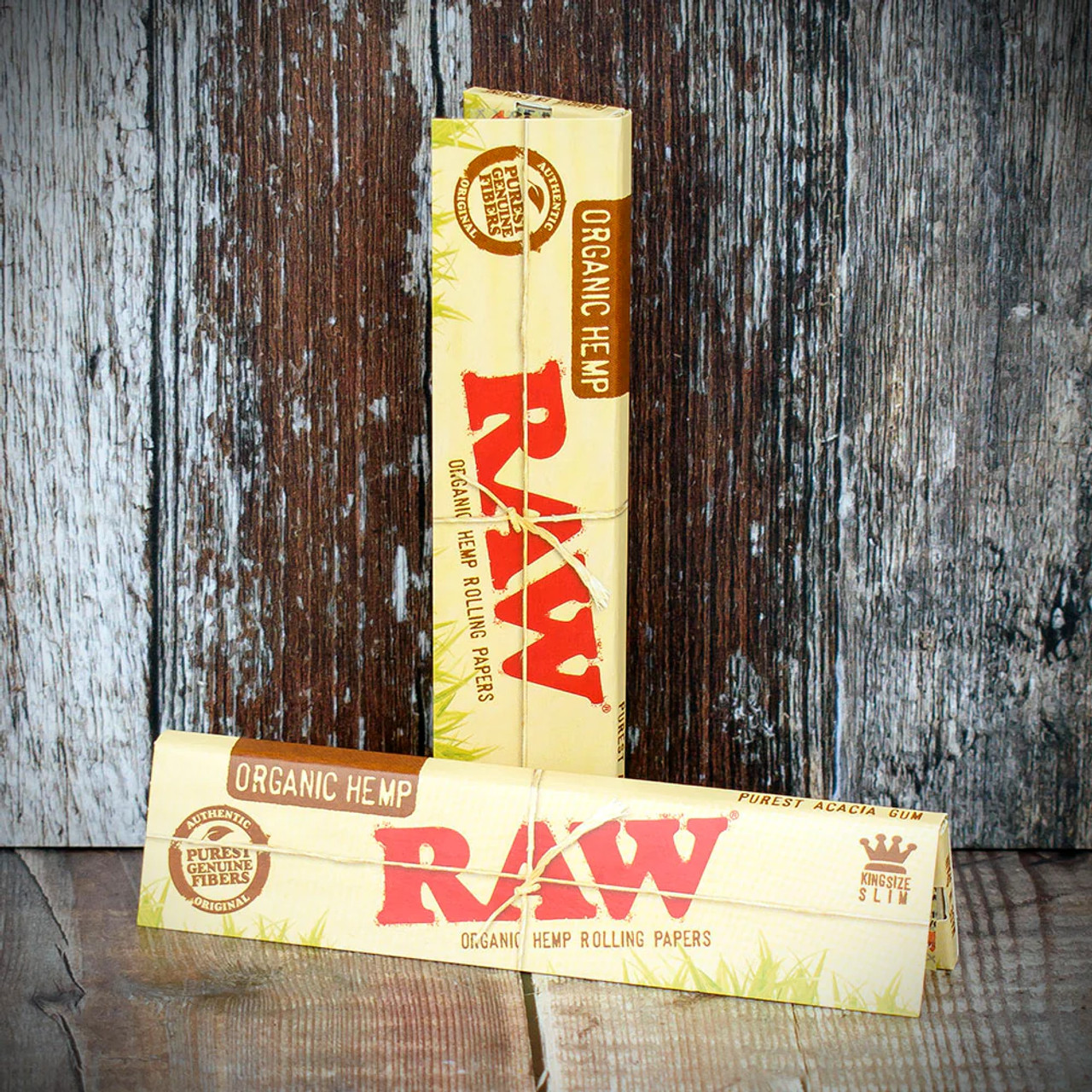 RAW - Organic Hemp Papers, King Size Slim, 50ct