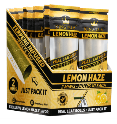 King Palm - MINI, Lemon Haze, 20ct, 2pk