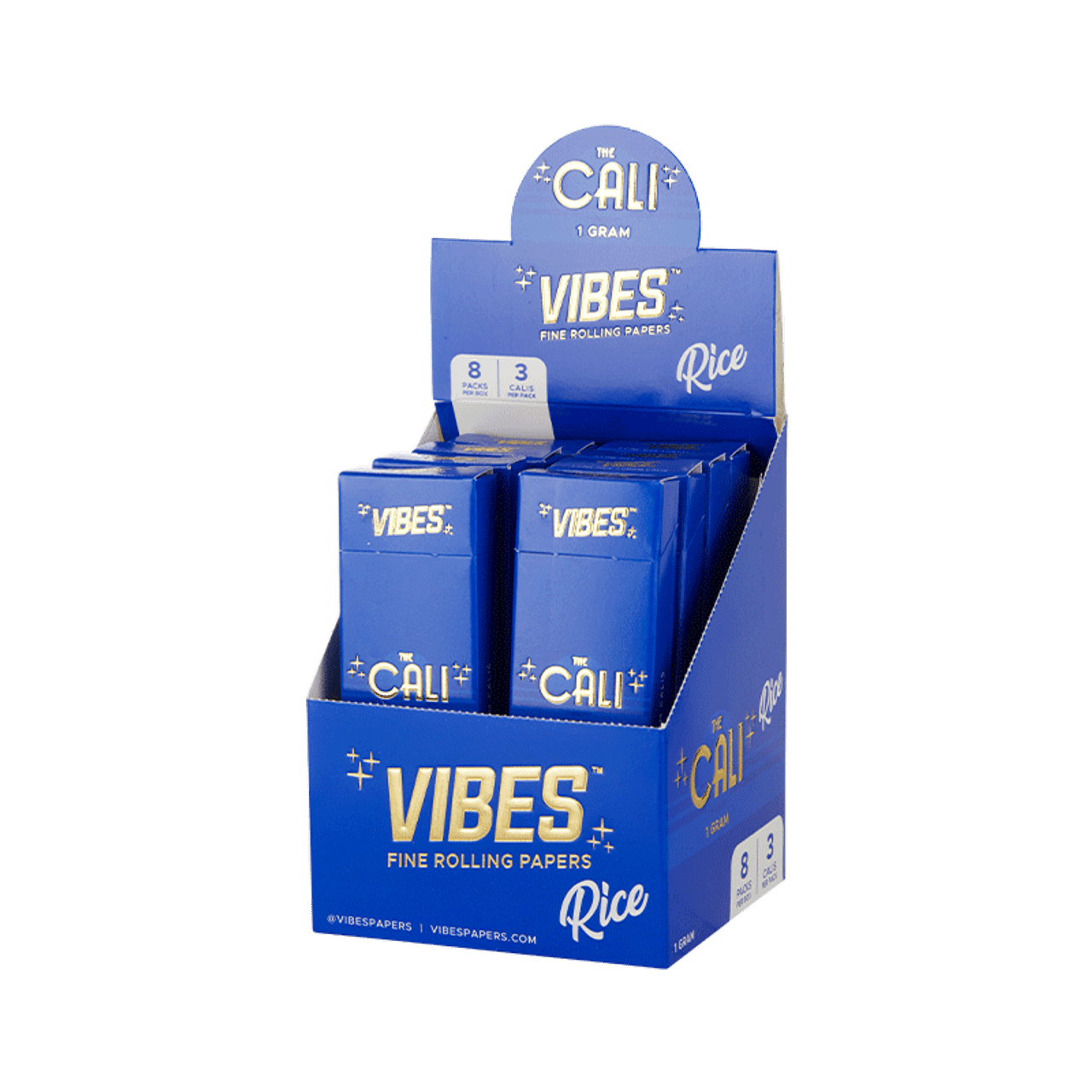 VIBES - Rice Cones - The Cali | 1 Gram | 8ct | 3pk