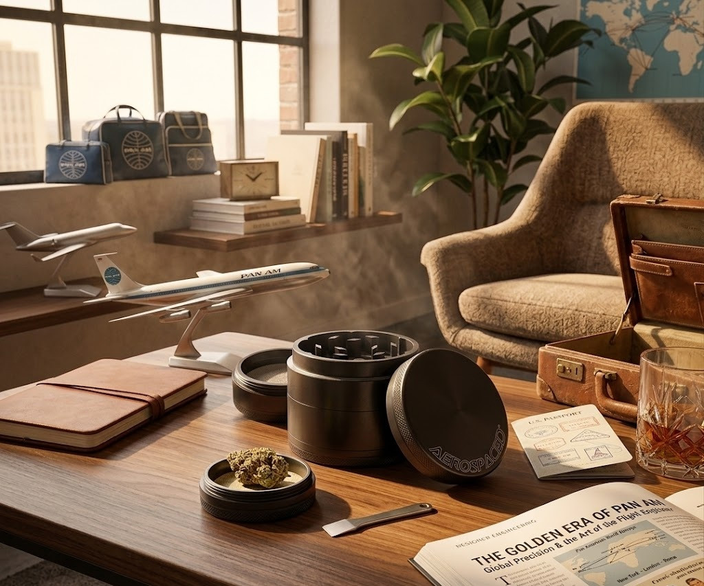 Aerospaced by Higher Standards - 4 Piece Grinder, 1.6" (40 mm), Assorted Black and Gunmetal Only