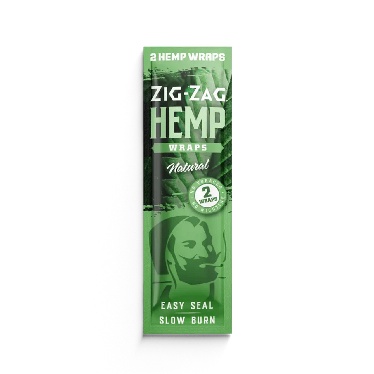 Zig-Zag - 25pk Hemp Wraps, Natural, 2ct
