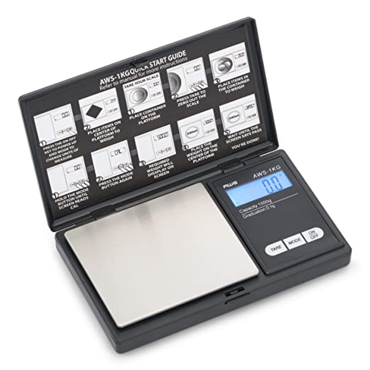 AWS Signature Series Digital Pocket scale 1kg x 0.1g | Assorted Colors