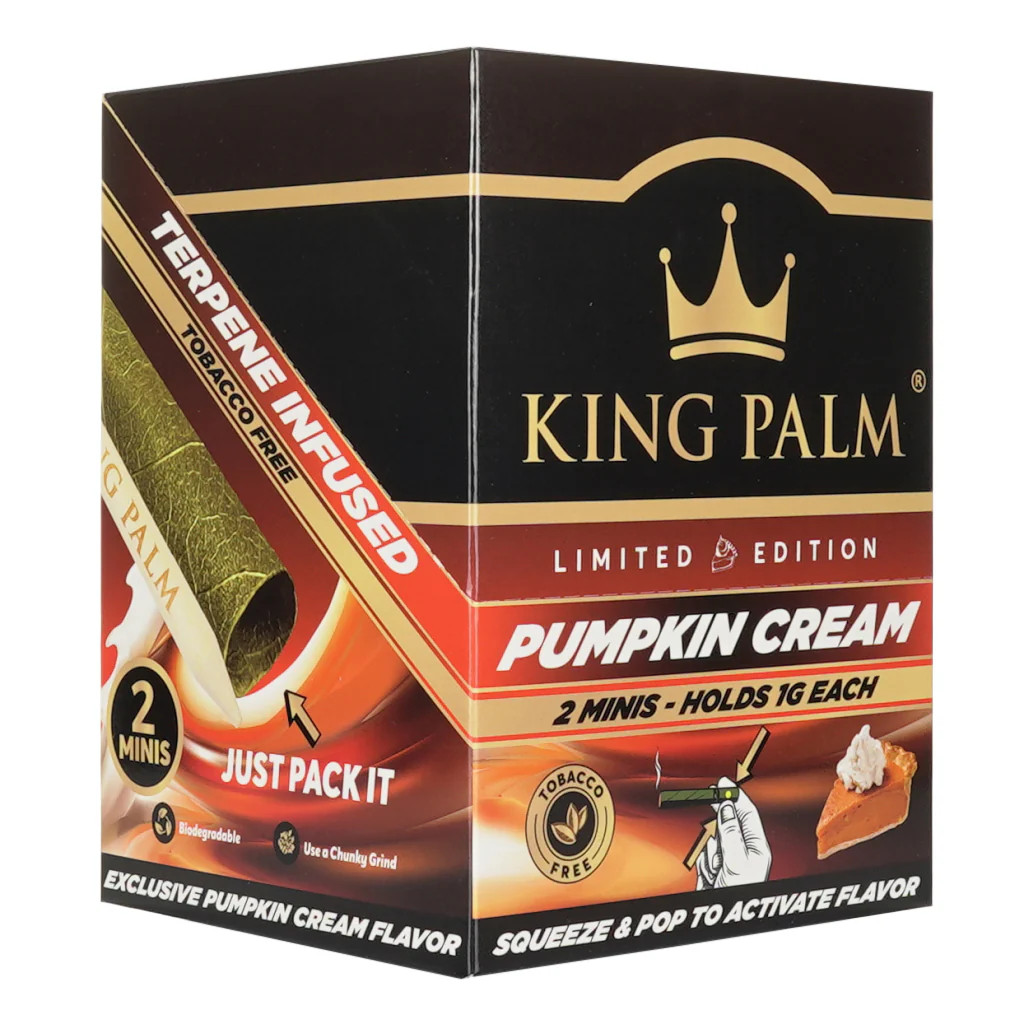 King Palm - MINI, Pumpkin Cream, 20ct, 2pk