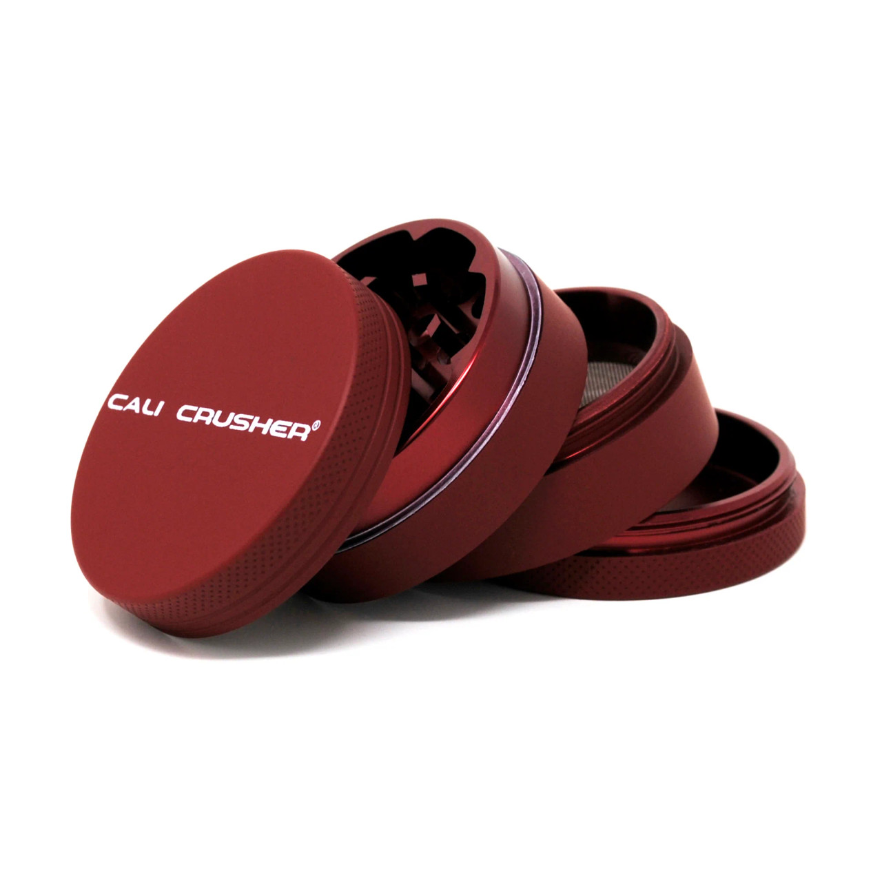 Cali Crusher Powder Coated 2" 4-Piece Matte Finish Grinder | Assorted Colors