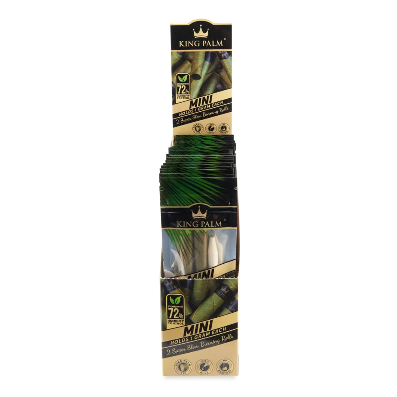 King Palm - MINI, Natural, 20ct, 2pk
