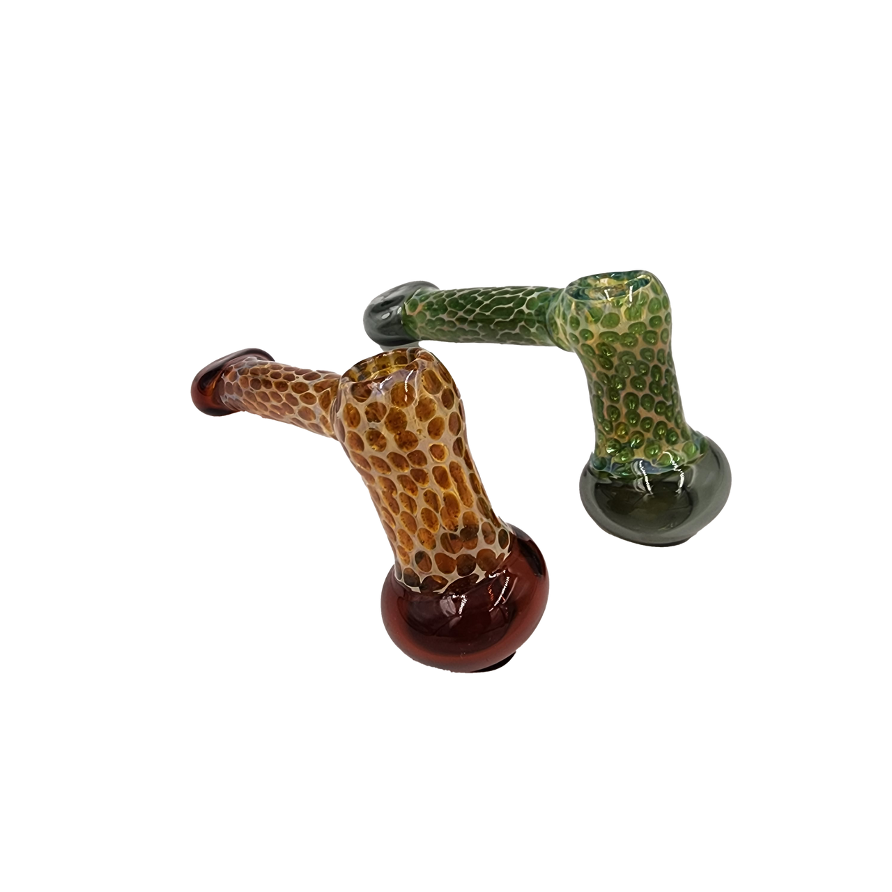 6" Fume Dot Hammer Bubbler | Elite Series