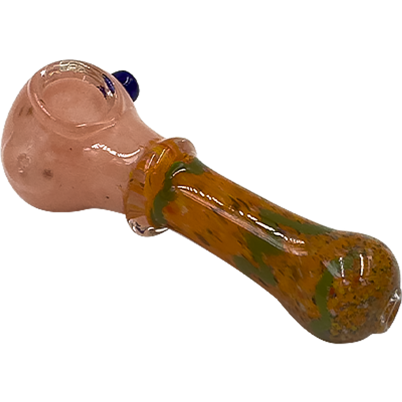 Multi hole Fumed Donut Spoon Pipe by Smokers Gift Shop – SGS