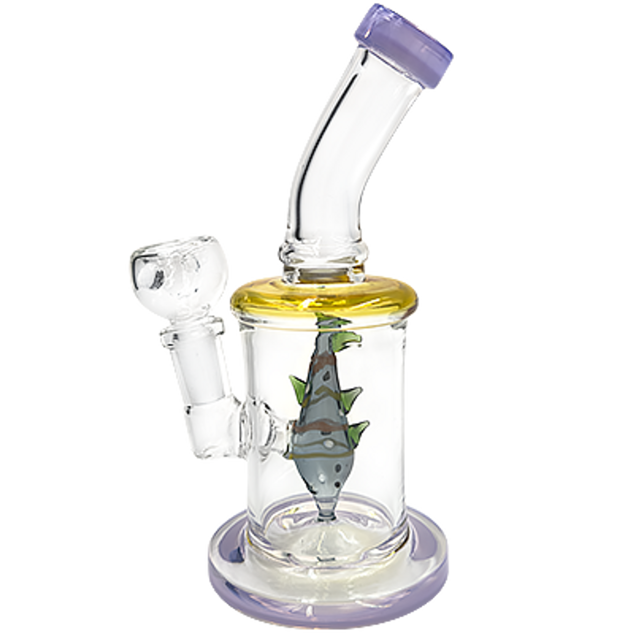 8 Fish Perc Bent Bong/Rig